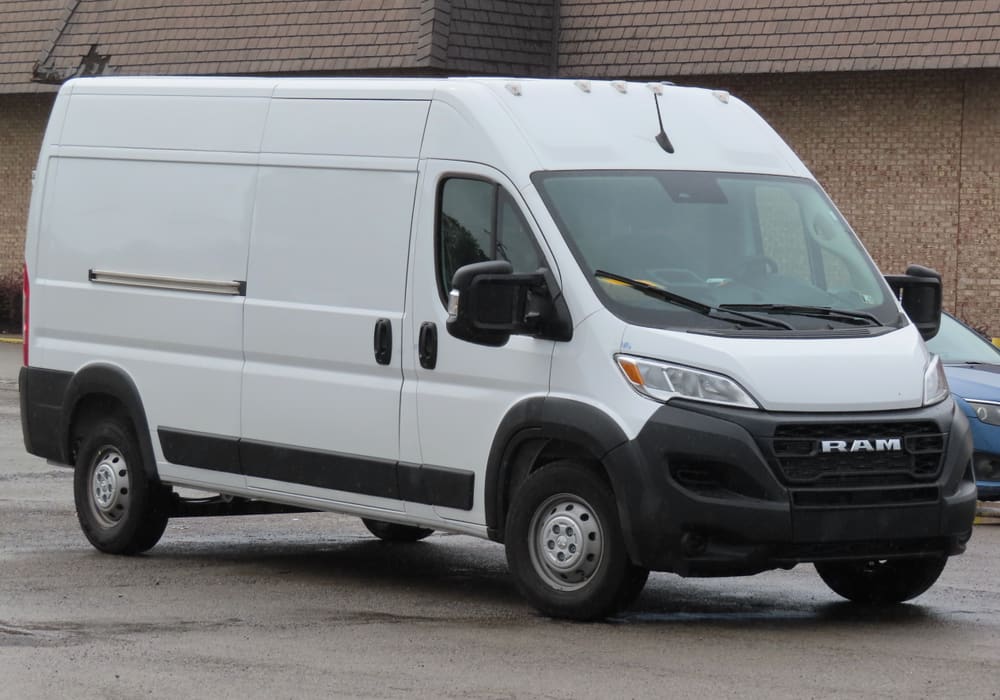 High-roof cargo van